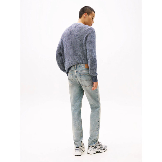 Tommy Hilfiger Ανδρικό παντελόνι Ryan Distressed Slim Straight Leg Jeans